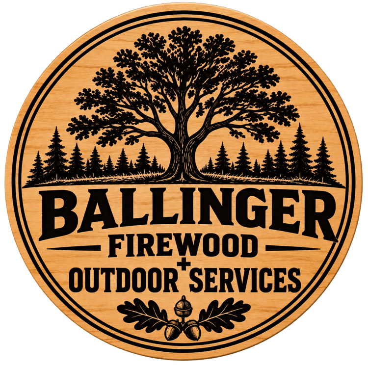 Ballinger Firewood + Outdoor Services logo
